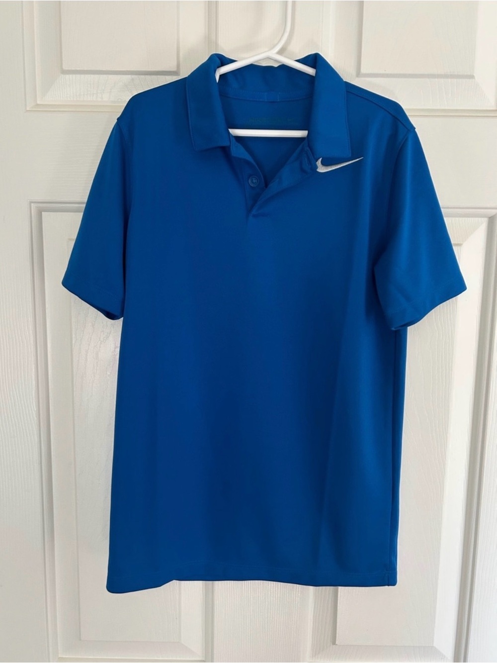 Nike Golf Boys Blue Polo Shirt